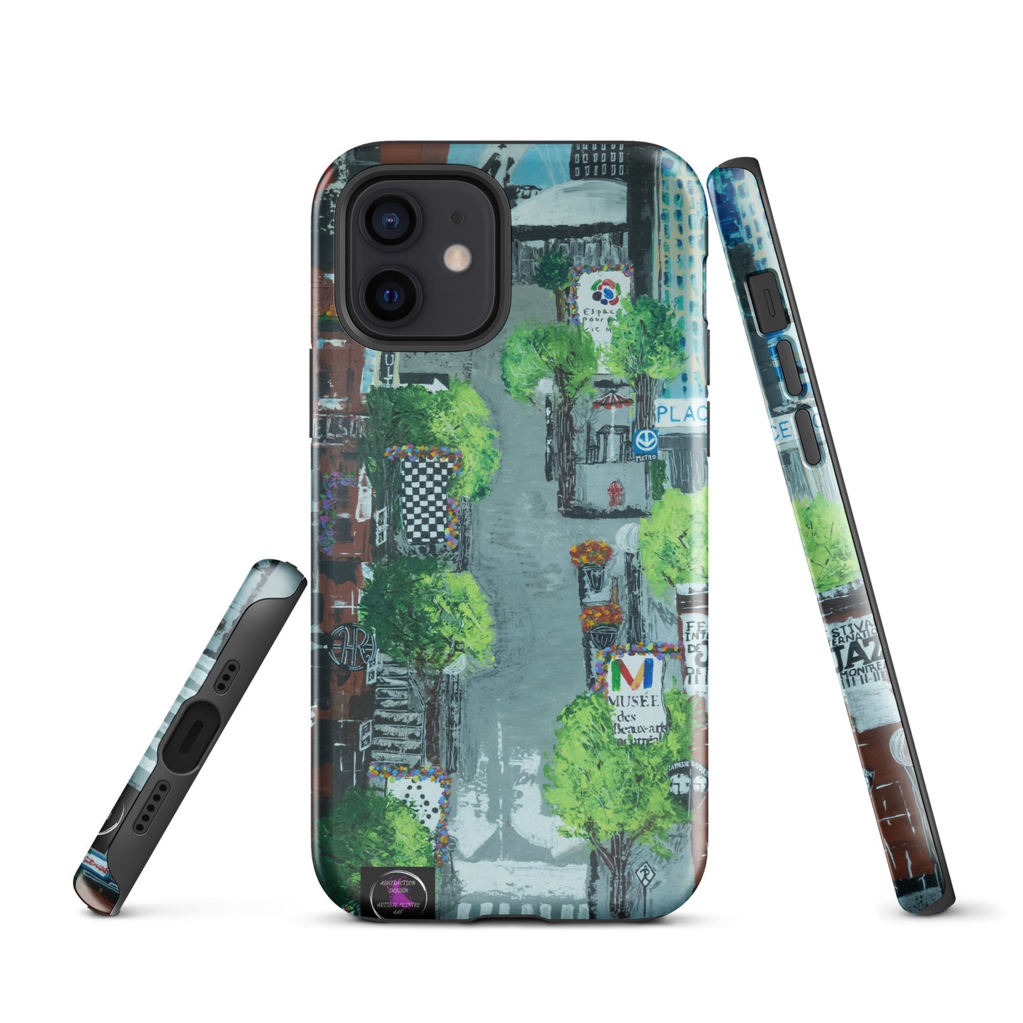 "Quartiers" hard case for iPhone®