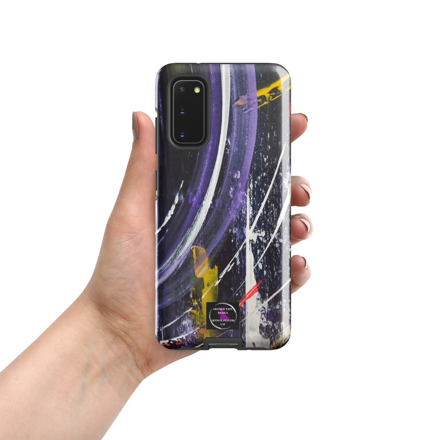 "The Infinity" Solid Case for Samsung® Abstract Canvas