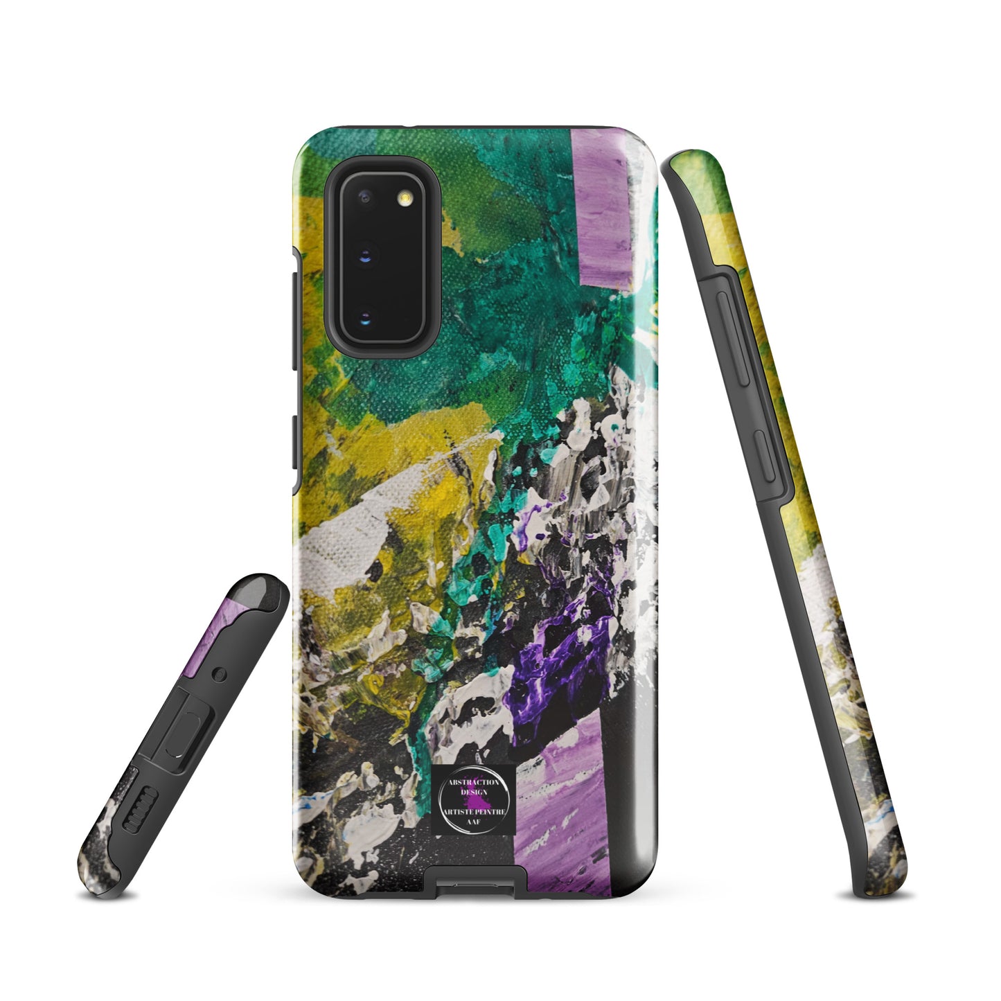 "Émergence" Étui rigide pour Samsung® toile abstraite