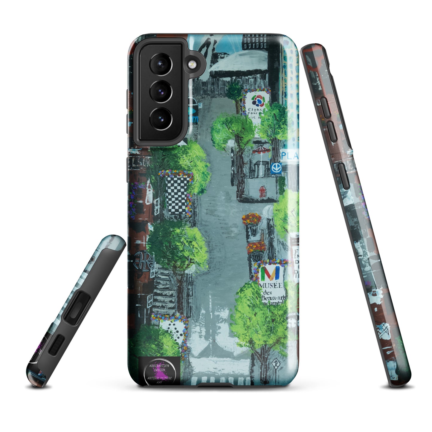 "Quartiers" Étui solide pour Samsung®