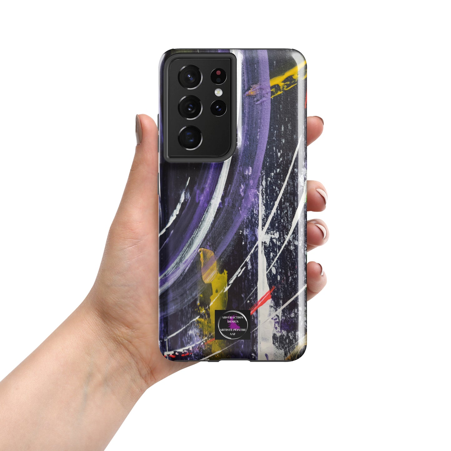 "The Infinity" Solid Case for Samsung® Abstract Canvas