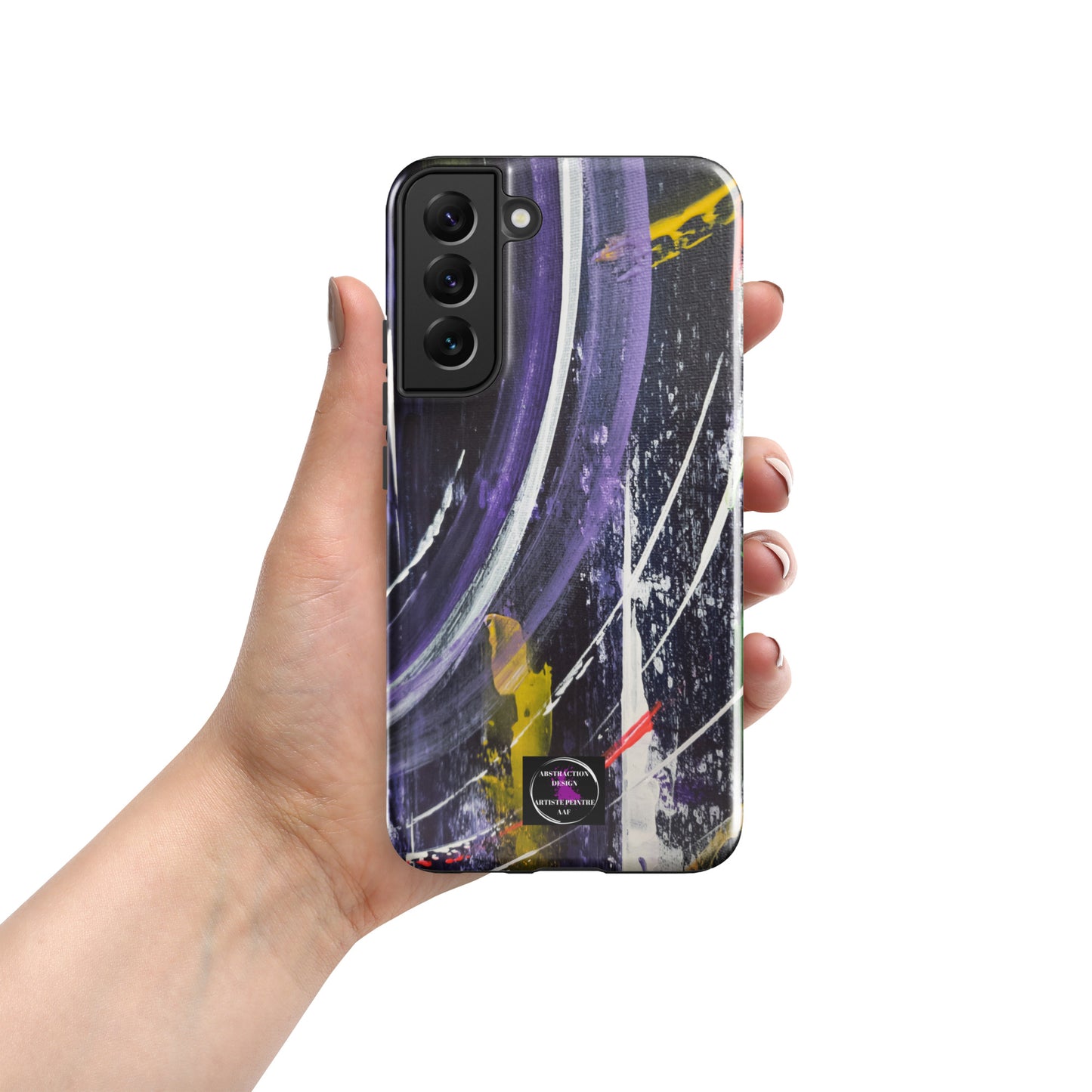 "The Infinity" Solid Case for Samsung® Abstract Canvas