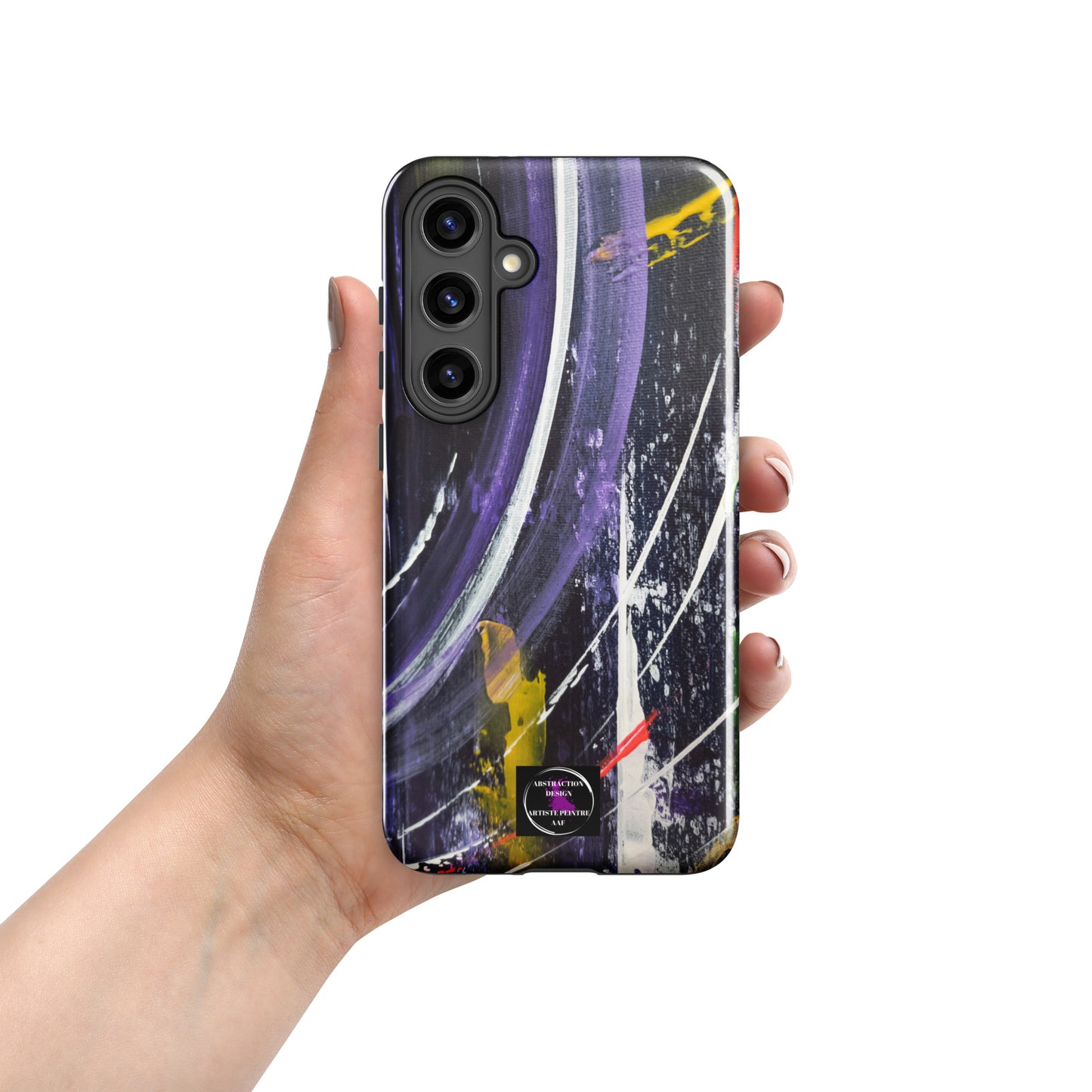 "The Infinity" Solid Case for Samsung® Abstract Canvas