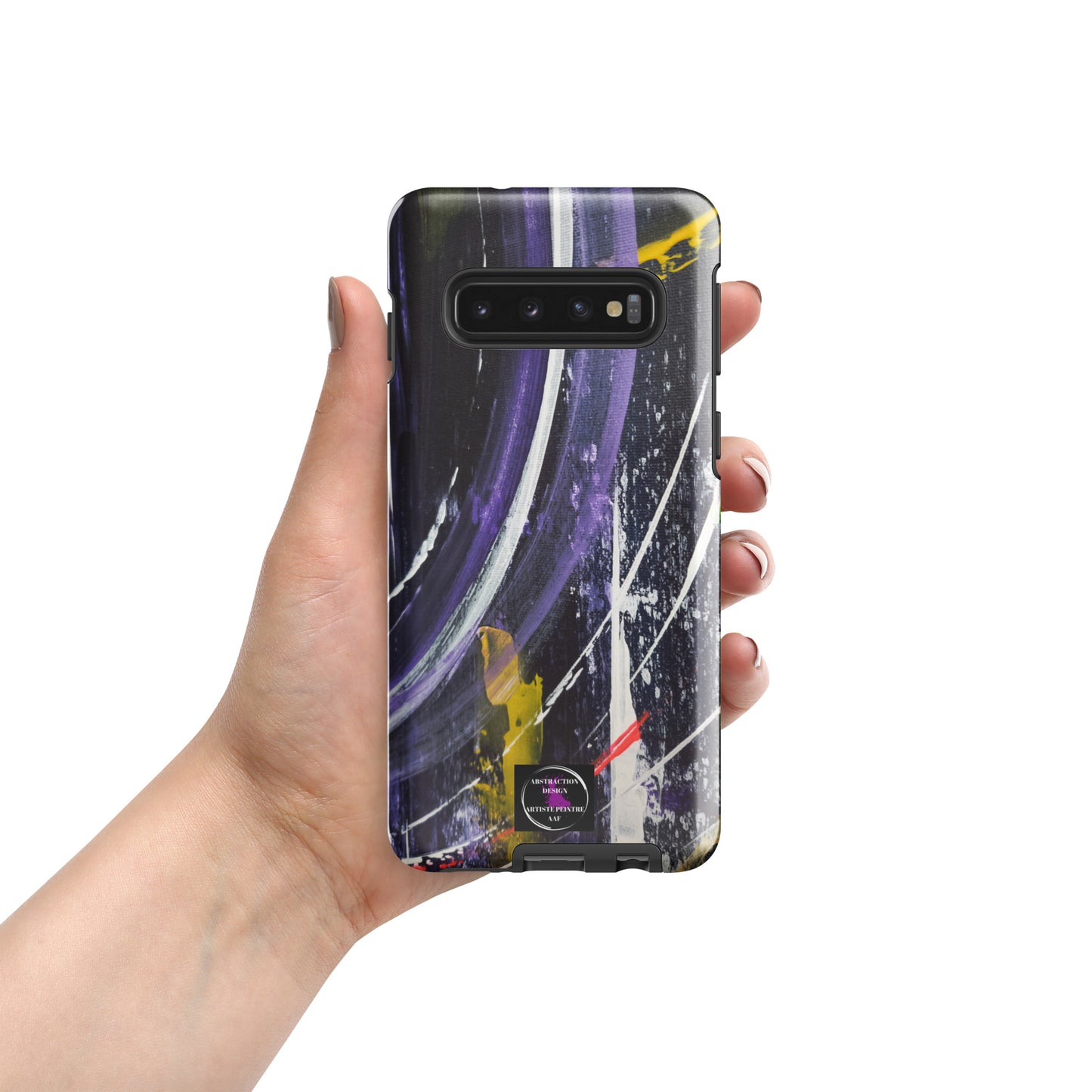 "The Infinity" Solid Case for Samsung® Abstract Canvas