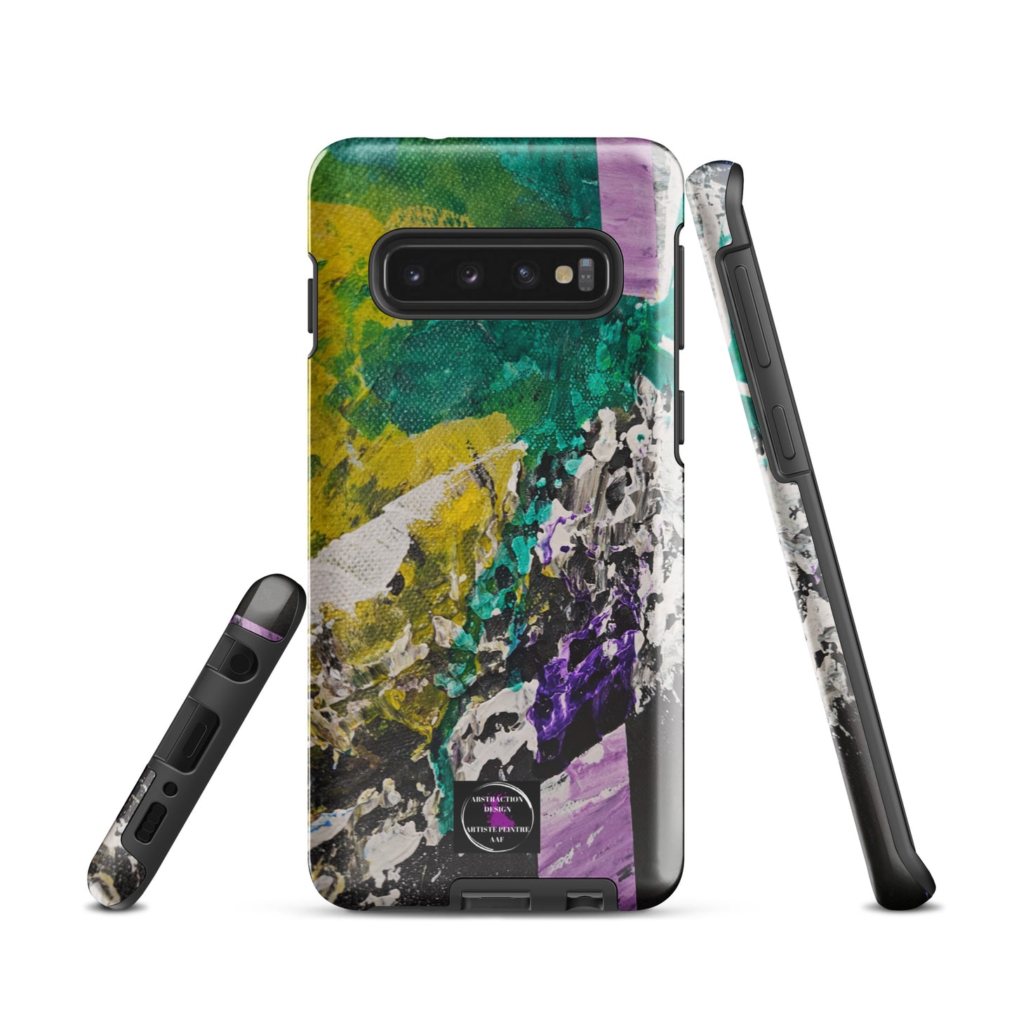 "Émergence" Étui rigide pour Samsung® toile abstraite