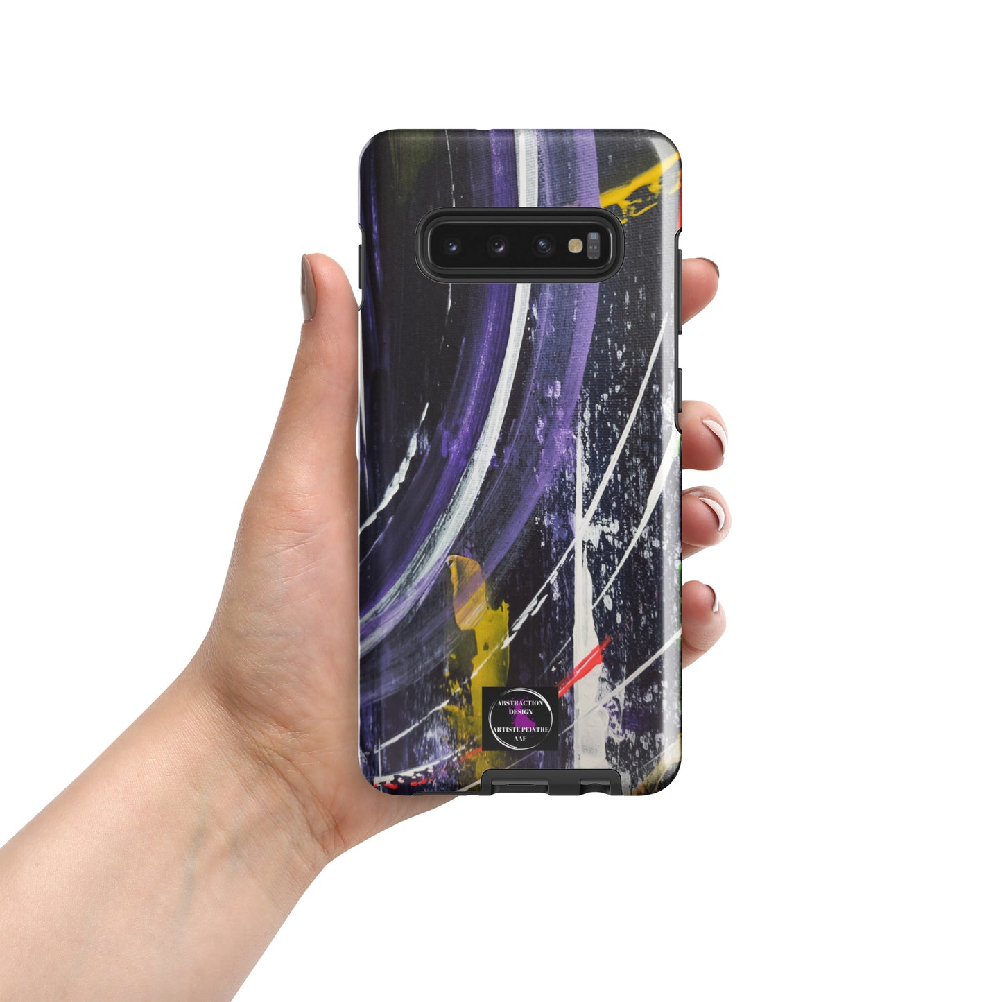 "The Infinity" Solid Case for Samsung® Abstract Canvas