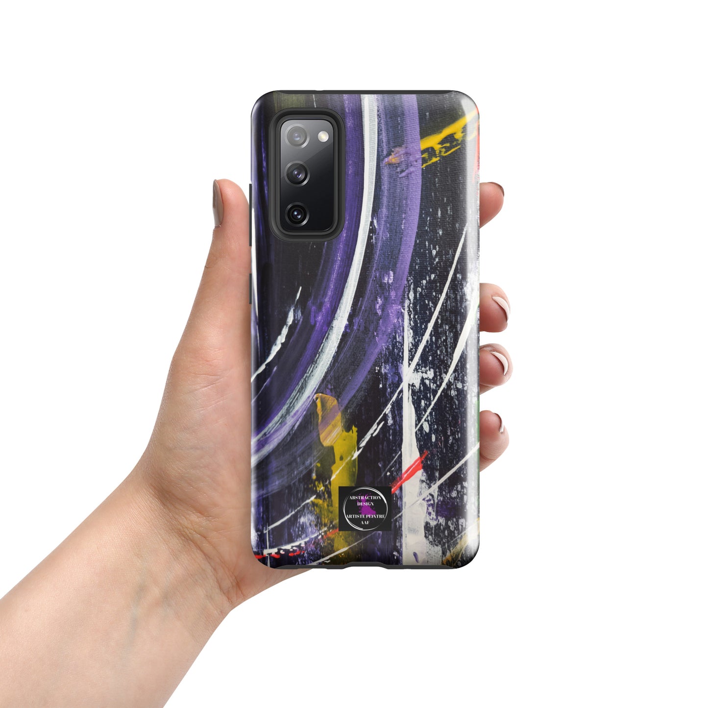"The Infinity" Solid Case for Samsung® Abstract Canvas