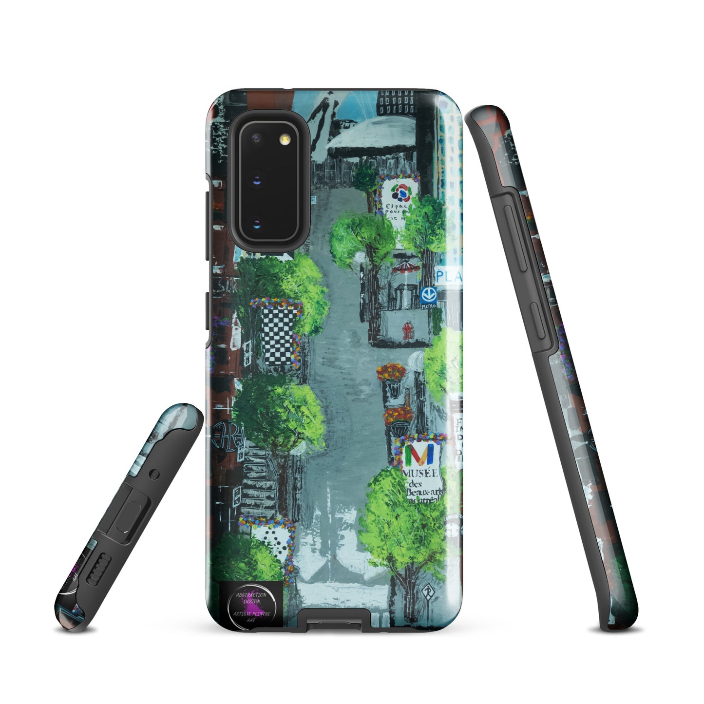 "Quartiers" Étui solide pour Samsung®