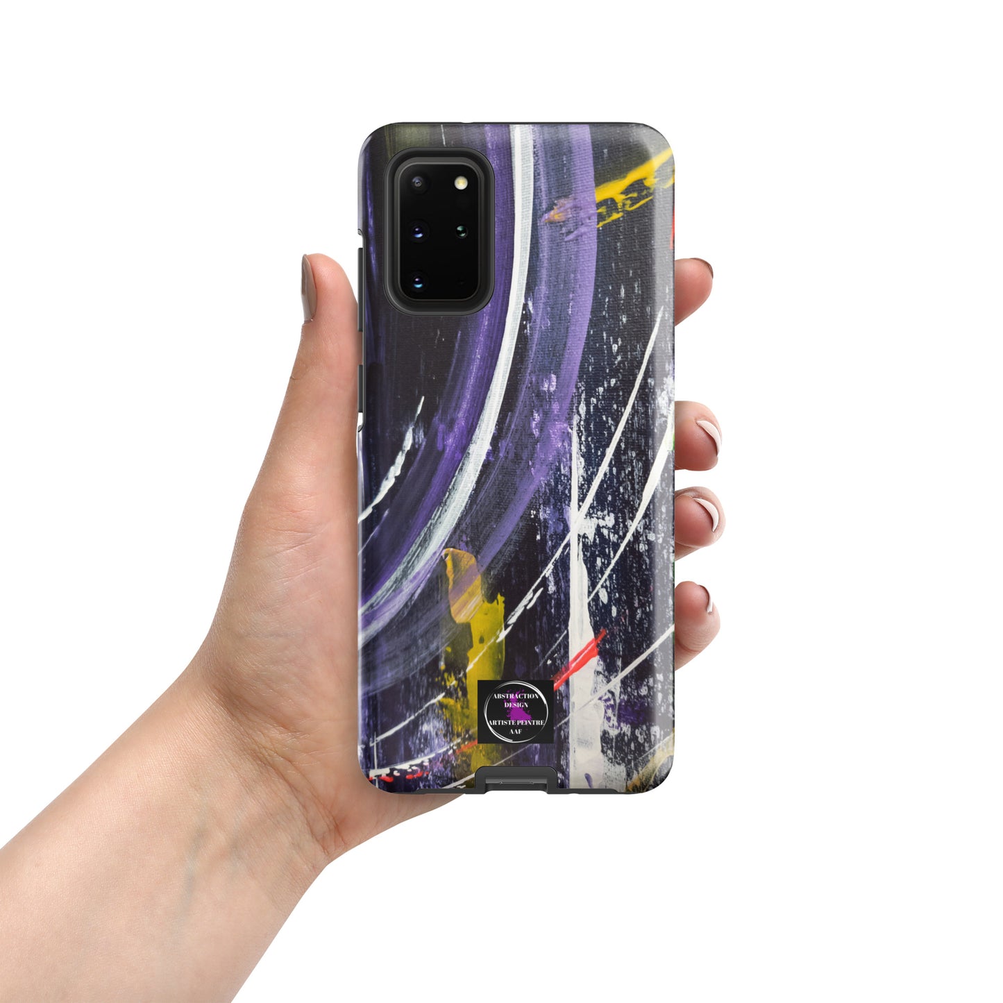 "The Infinity" Solid Case for Samsung® Abstract Canvas