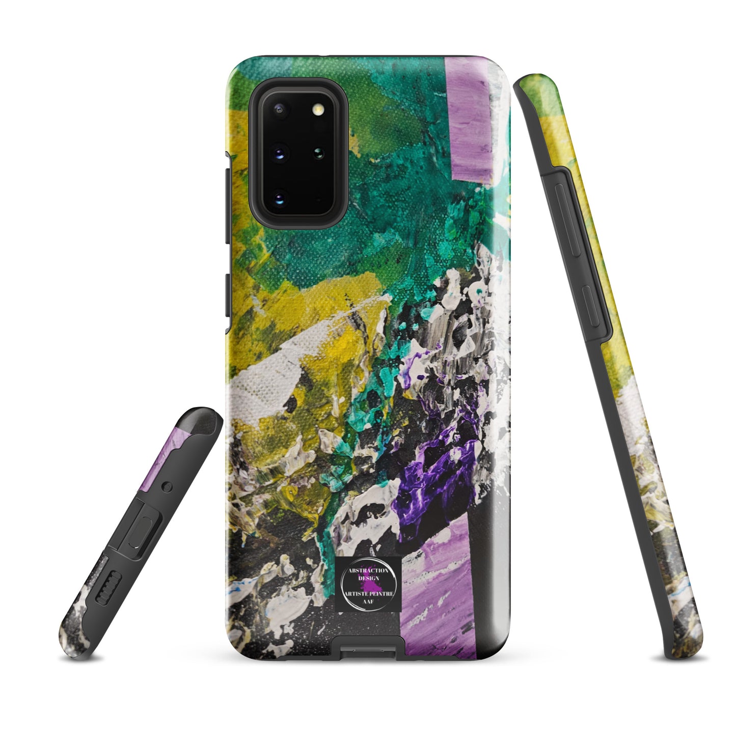 "Émergence" Étui rigide pour Samsung® toile abstraite