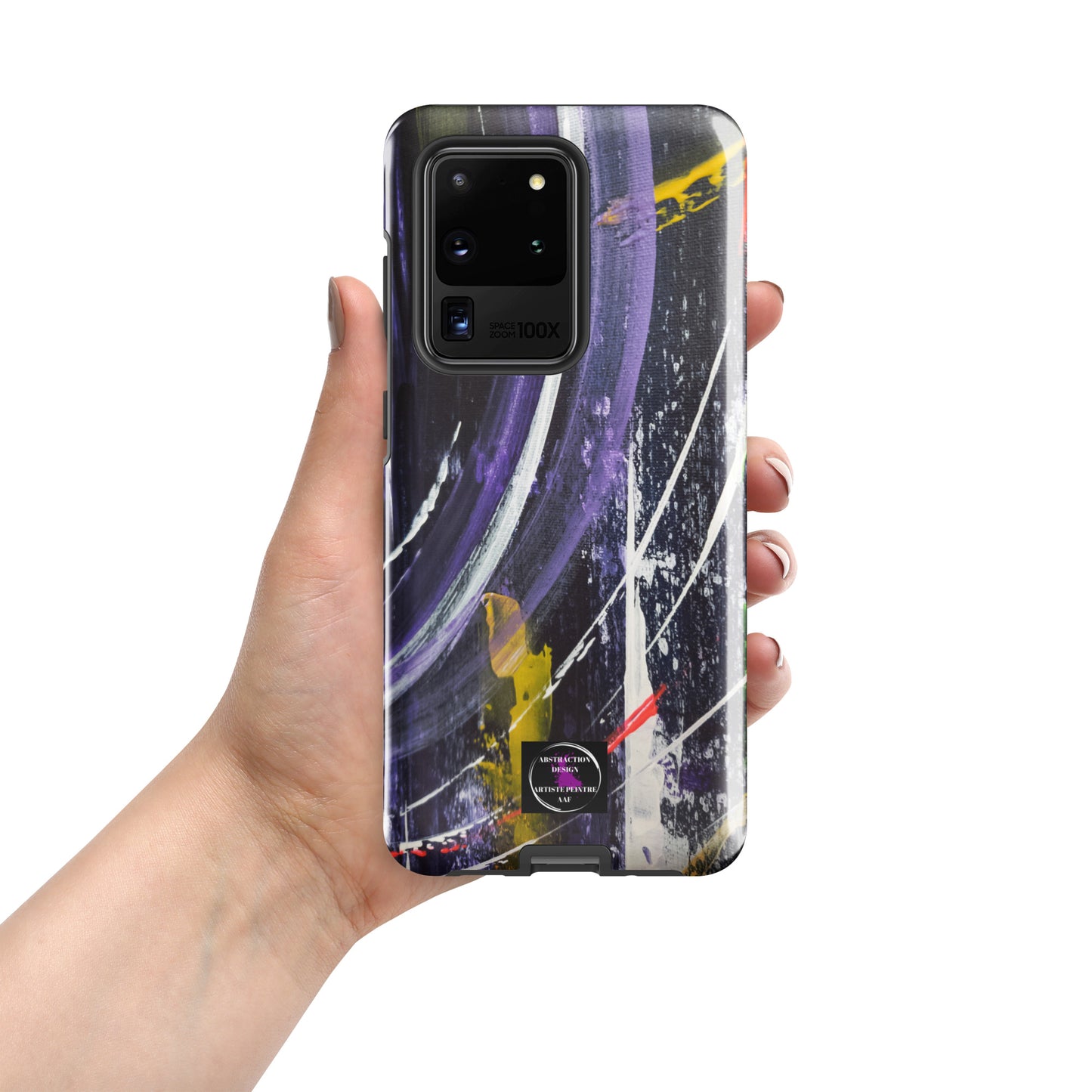 "The Infinity" Solid Case for Samsung® Abstract Canvas