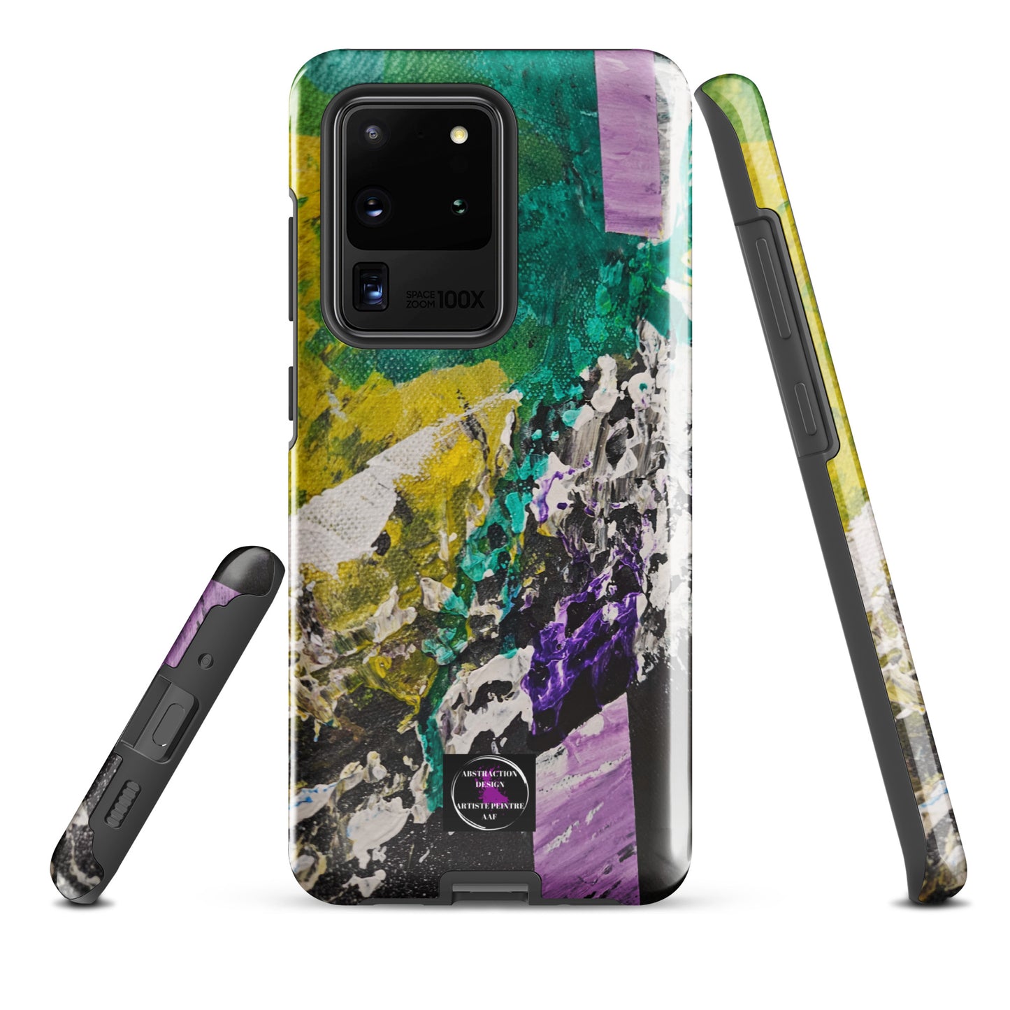 "Émergence" Étui rigide pour Samsung® toile abstraite