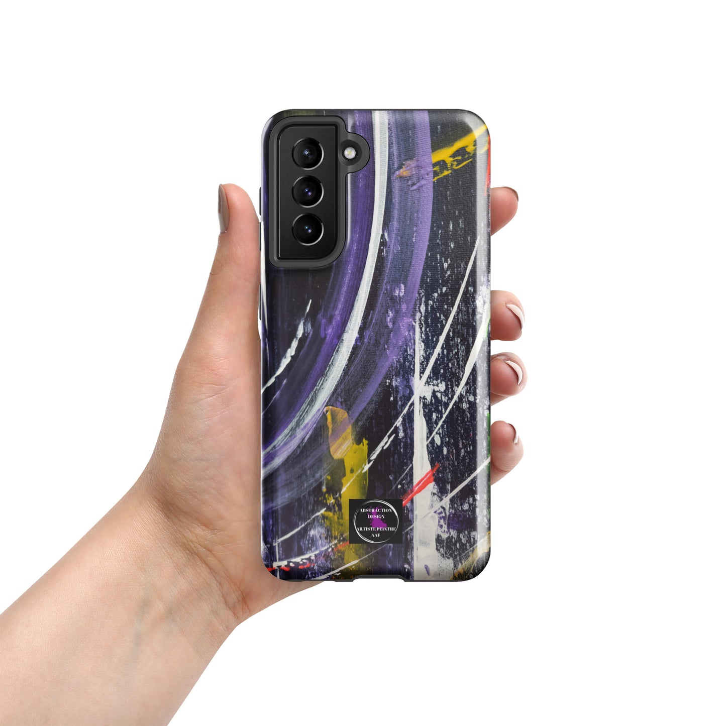 "The Infinity" Solid Case for Samsung® Abstract Canvas