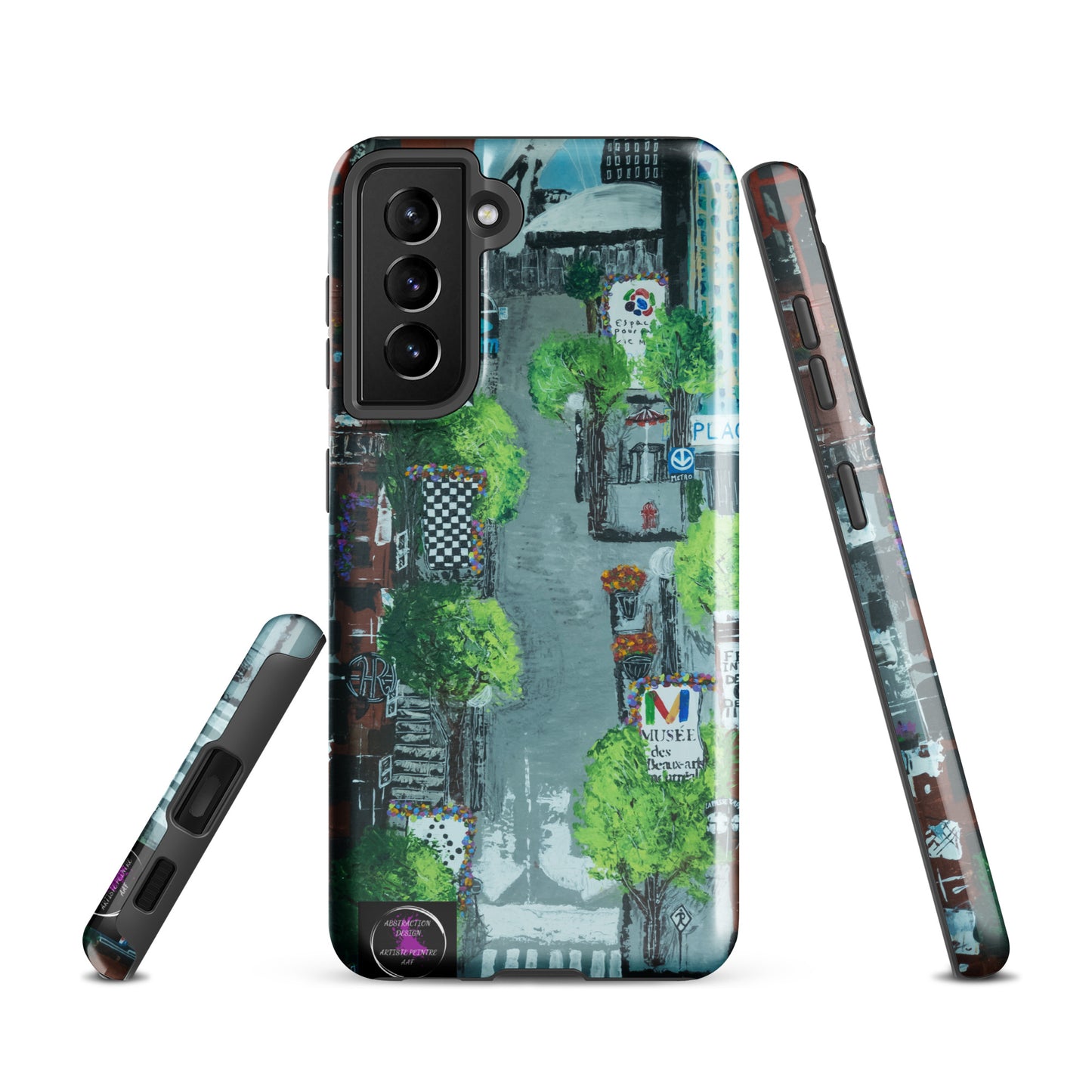 "Quartiers" Étui solide pour Samsung®