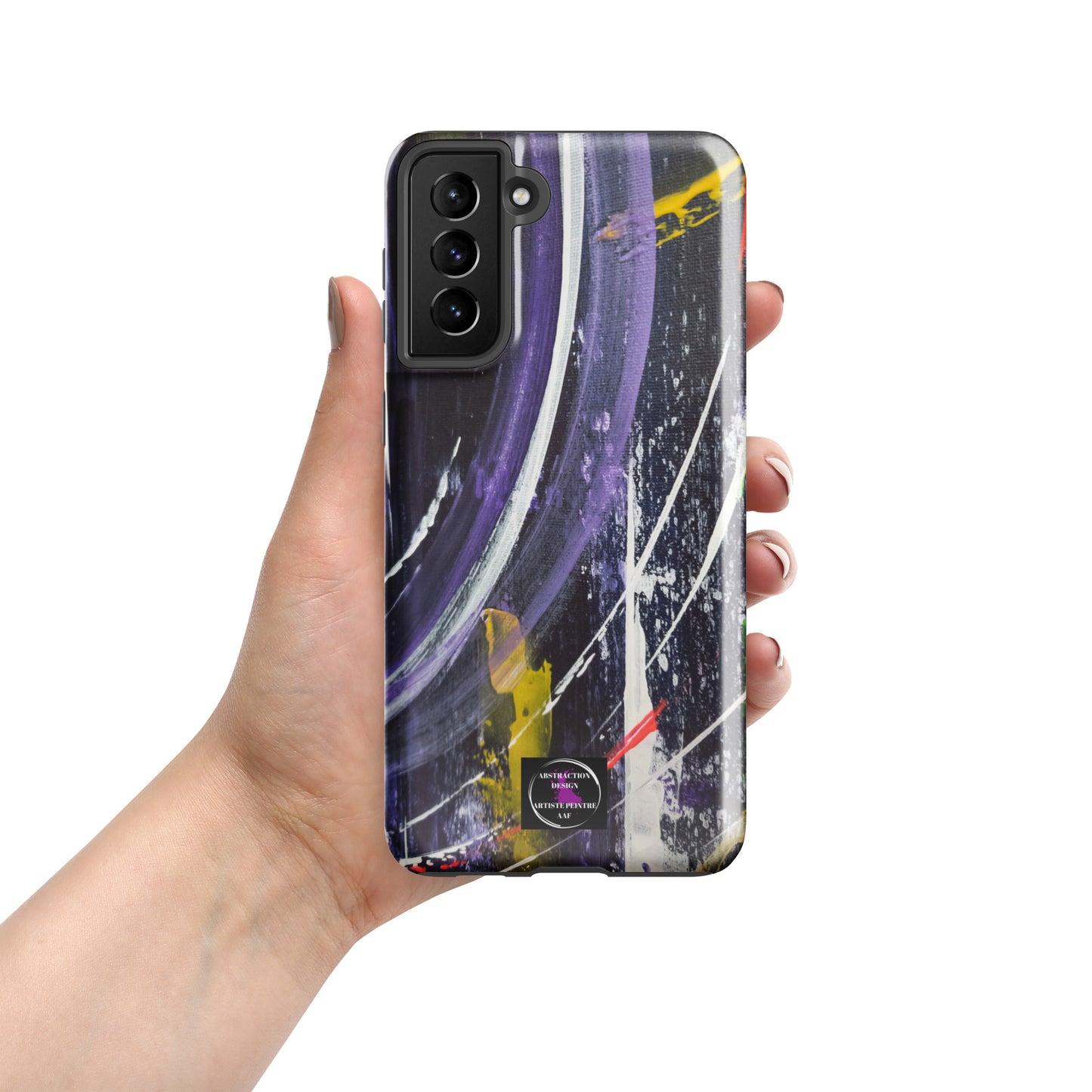 "The Infinity" Solid Case for Samsung® Abstract Canvas