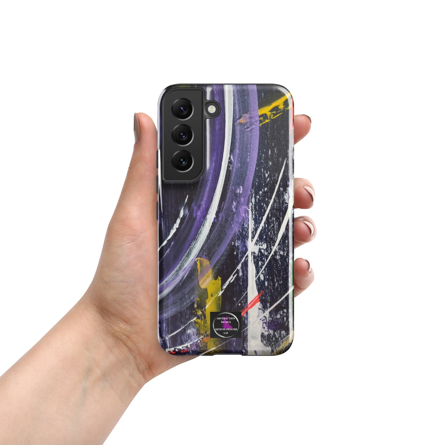 "The Infinity" Solid Case for Samsung® Abstract Canvas