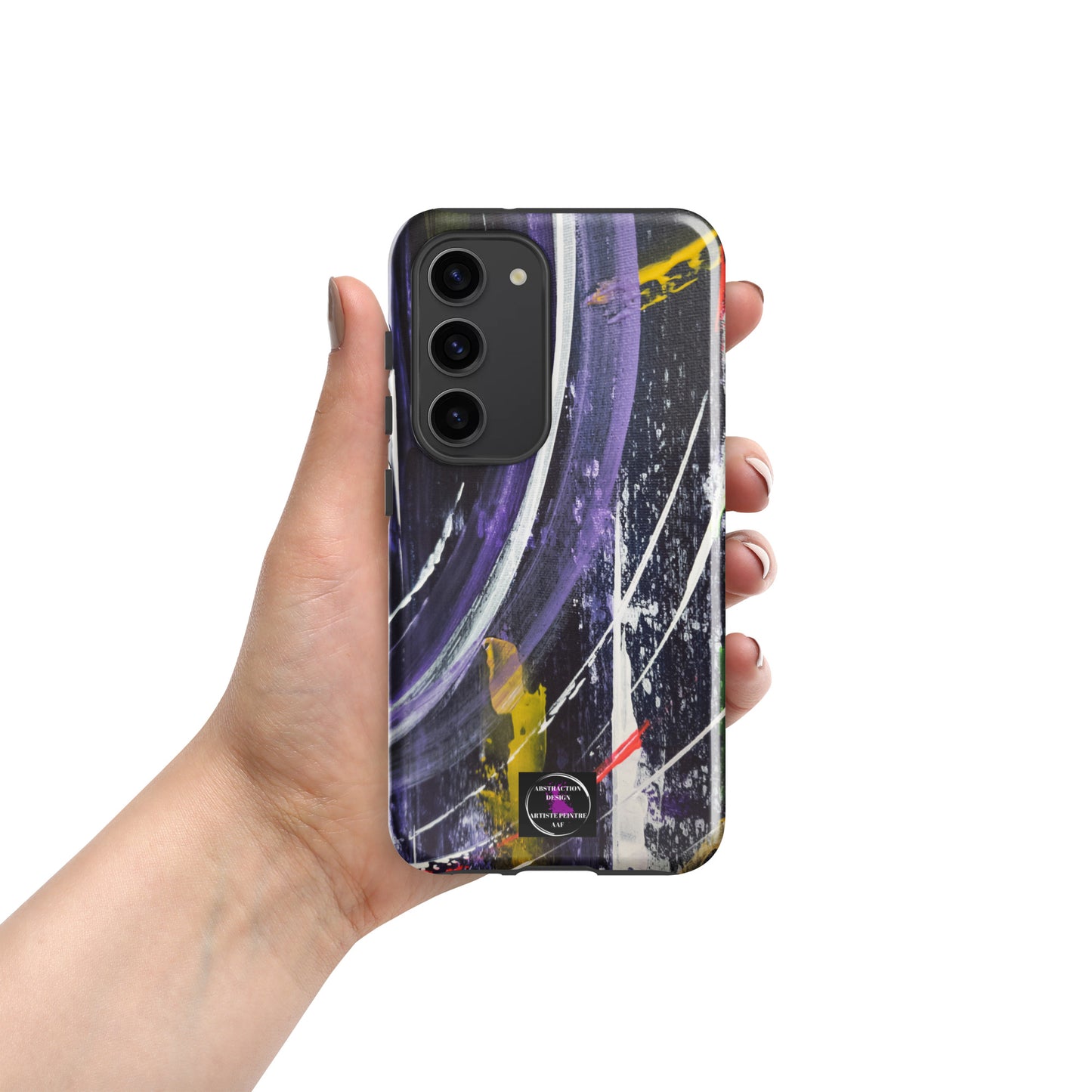 "The Infinity" Solid Case for Samsung® Abstract Canvas