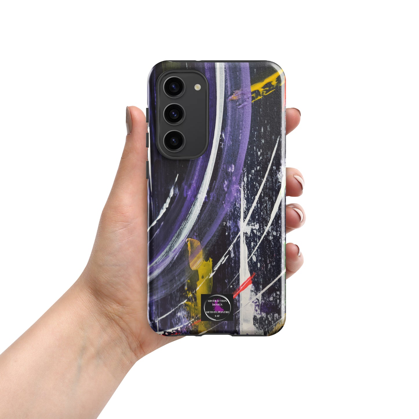 "The Infinity" Solid Case for Samsung® Abstract Canvas