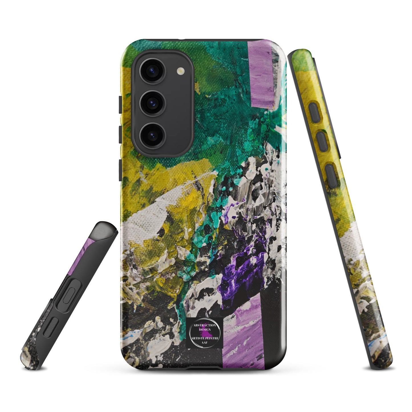 "Émergence" Étui rigide pour Samsung® toile abstraite