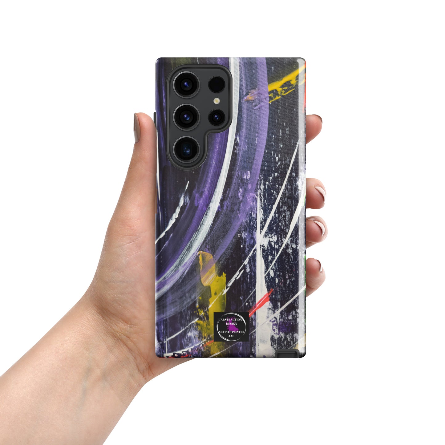 "The Infinity" Solid Case for Samsung® Abstract Canvas