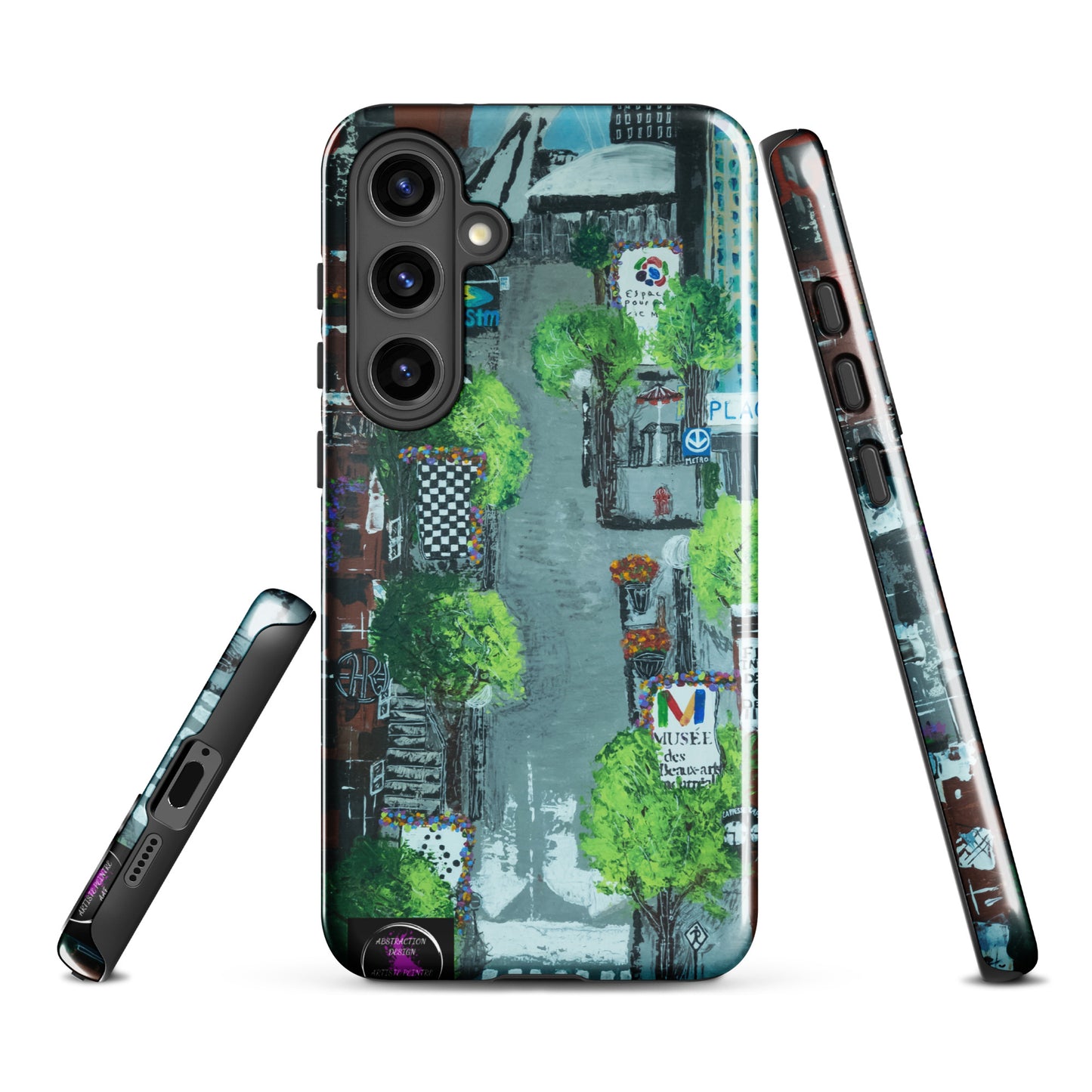 "Quartiers" Étui solide pour Samsung®